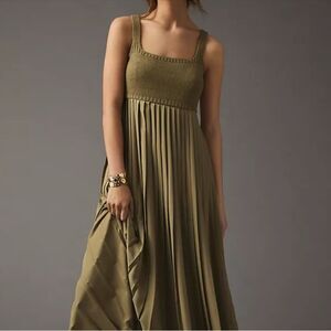 Anthropologie Mare Mare Pleated Knit Top
Maxi Dress-PP10